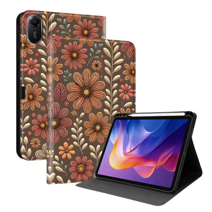 Funda para tablet inteligente de piel vegana con diseño de voltaje pintado y ranura para lápiz., For Xiaomi Redmi Pad 2, For Xiaomi Pad 7 / Pad 7 Pro, For Xiaomi Poco Pad 5G / Redmi Pad Pro 12.1, For Xiaomi Redmi Pad SE, For Xiaomi Pad 6               ...