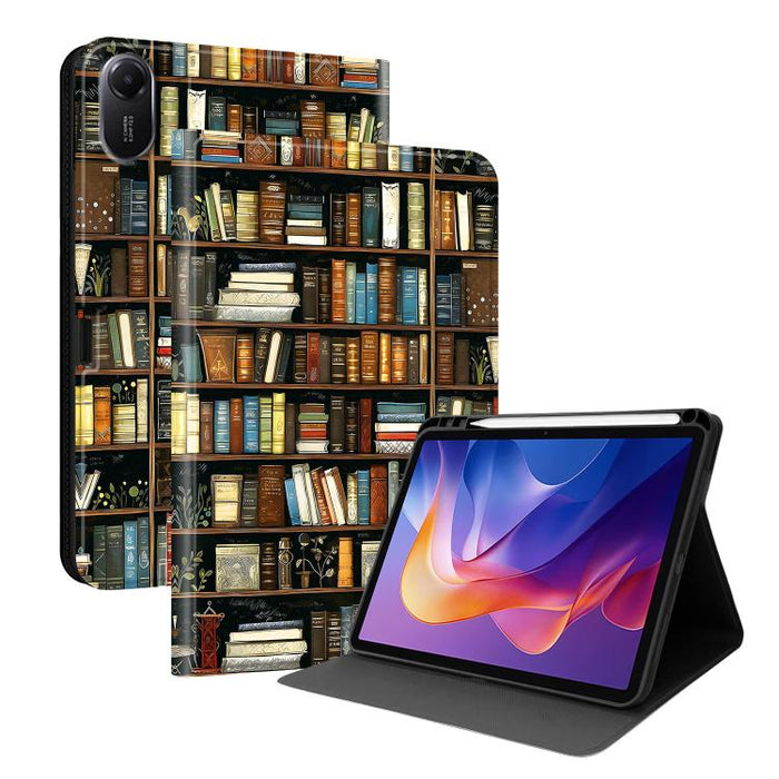 Funda para tablet inteligente de piel vegana con diseño de voltaje pintado y ranura para lápiz., For Xiaomi Redmi Pad 2, For Xiaomi Pad 7 / Pad 7 Pro, For Xiaomi Poco Pad 5G / Redmi Pad Pro 12.1, For Xiaomi Redmi Pad SE, For Xiaomi Pad 6               ...