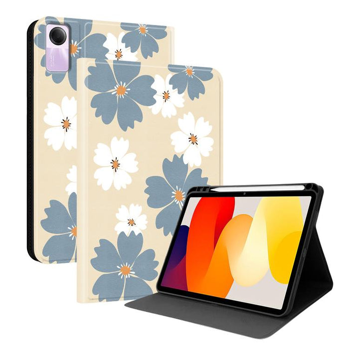 Funda para tablet inteligente de piel vegana con diseño de voltaje pintado y ranura para lápiz., For Xiaomi Redmi Pad 2, For Xiaomi Pad 7 / Pad 7 Pro, For Xiaomi Poco Pad 5G / Redmi Pad Pro 12.1, For Xiaomi Redmi Pad SE, For Xiaomi Pad 6               ...