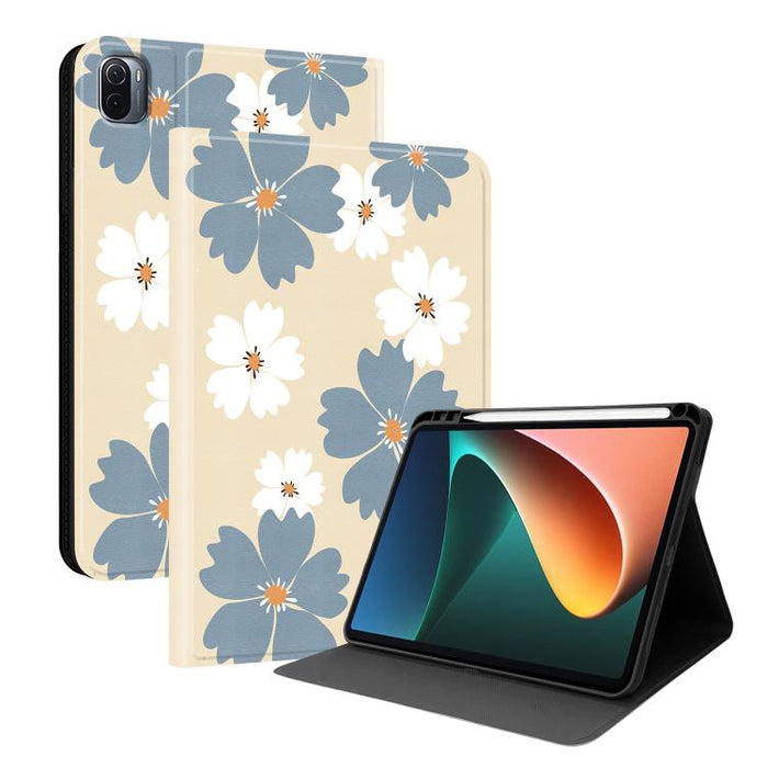 Funda para tablet inteligente de piel vegana con diseño de voltaje pintado y ranura para lápiz., For Xiaomi Redmi Pad 2, For Xiaomi Pad 7 / Pad 7 Pro, For Xiaomi Poco Pad 5G / Redmi Pad Pro 12.1, For Xiaomi Redmi Pad SE, For Xiaomi Pad 6               ...