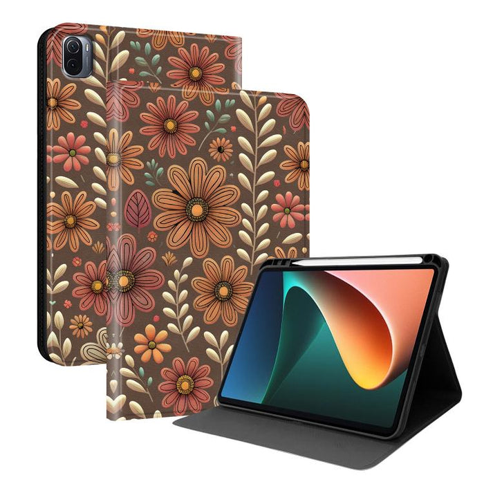 Funda para tablet inteligente de piel vegana con diseño de voltaje pintado y ranura para lápiz., For Xiaomi Redmi Pad 2, For Xiaomi Pad 7 / Pad 7 Pro, For Xiaomi Poco Pad 5G / Redmi Pad Pro 12.1, For Xiaomi Redmi Pad SE, For Xiaomi Pad 6               ...
