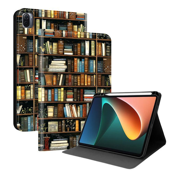 Funda para tablet inteligente de piel vegana con diseño de voltaje pintado y ranura para lápiz., For Xiaomi Redmi Pad 2, For Xiaomi Pad 7 / Pad 7 Pro, For Xiaomi Poco Pad 5G / Redmi Pad Pro 12.1, For Xiaomi Redmi Pad SE, For Xiaomi Pad 6               ...