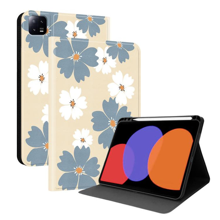 Funda para tablet inteligente de piel vegana con diseño de voltaje pintado y ranura para lápiz., For Xiaomi Redmi Pad 2, For Xiaomi Pad 7 / Pad 7 Pro, For Xiaomi Poco Pad 5G / Redmi Pad Pro 12.1, For Xiaomi Redmi Pad SE, For Xiaomi Pad 6               ...