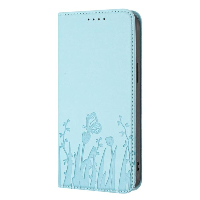 Funda magnética para teléfono de piel vegana con estampado de tulipanes y mariposas, For Xiaomi 17 Pro Max, For Xiaomi 17 Pro, For Xiaomi 17, For Xiaomi Poco M7 4G 169mm, For Xiaomi 15T Pro 5G, For Xiaomi 15T 5G, For Xiaomi Civi 5 Pro, For Xiaomi 15S P...