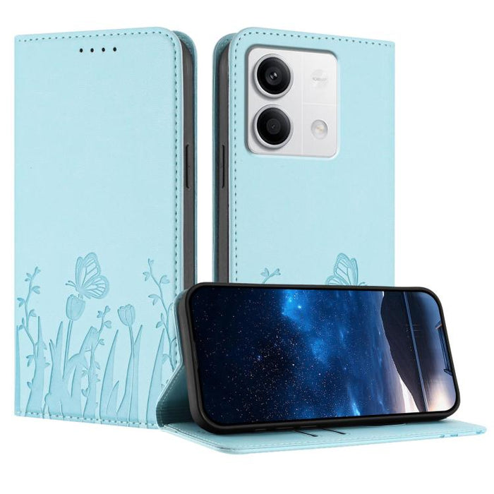 Funda magnética para teléfono de piel vegana con estampado de tulipanes y mariposas, For Redmi 13C 4G / 5G / Poco C65 / Poco M6 5G, For Redmi Note 13 4G, For Redmi K70E / Poco X6 Pro, For Redmi Note 13 Pro 5G / Xiaomi Poco X6, For Redmi Note 13 5G     ...