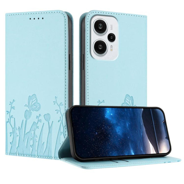 Funda magnética para teléfono de piel vegana con estampado de tulipanes y mariposas, For Redmi 13C 4G / 5G / Poco C65 / Poco M6 5G, For Redmi Note 13 4G, For Redmi K70E / Poco X6 Pro, For Redmi Note 13 Pro 5G / Xiaomi Poco X6, For Redmi Note 13 5G     ...