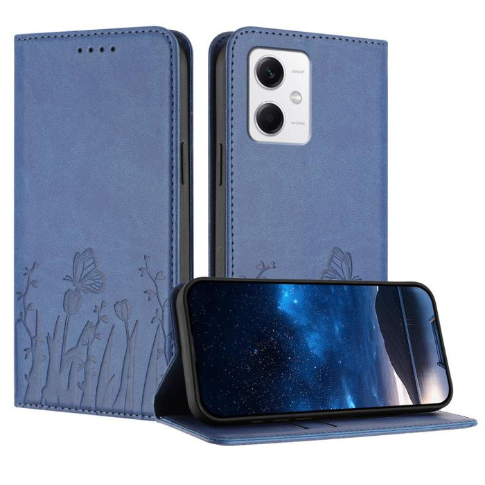 Funda magnética para teléfono de piel vegana con estampado de tulipanes y mariposas, For Redmi 13C 4G / 5G / Poco C65 / Poco M6 5G, For Redmi Note 13 4G, For Redmi K70E / Poco X6 Pro, For Redmi Note 13 Pro 5G / Xiaomi Poco X6, For Redmi Note 13 5G     ...