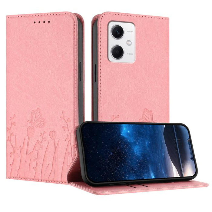 Funda magnética para teléfono de piel vegana con estampado de tulipanes y mariposas, For Redmi 13C 4G / 5G / Poco C65 / Poco M6 5G, For Redmi Note 13 4G, For Redmi K70E / Poco X6 Pro, For Redmi Note 13 Pro 5G / Xiaomi Poco X6, For Redmi Note 13 5G     ...