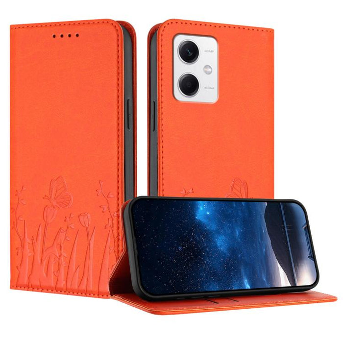 Funda magnética para teléfono de piel vegana con estampado de tulipanes y mariposas, For Redmi 13C 4G / 5G / Poco C65 / Poco M6 5G, For Redmi Note 13 4G, For Redmi K70E / Poco X6 Pro, For Redmi Note 13 Pro 5G / Xiaomi Poco X6, For Redmi Note 13 5G     ...