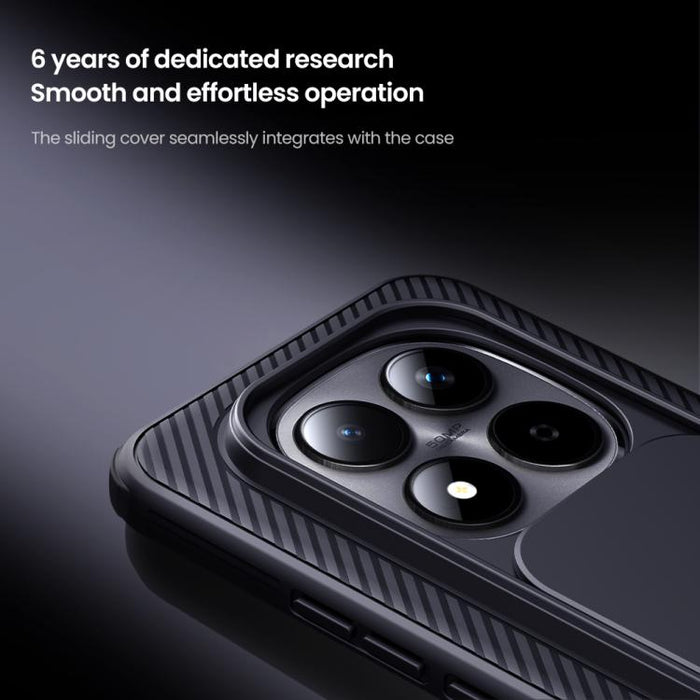 Funda para teléfono NILLKIN CamShield Pro PC, For Redmi Note 15 Pro+ 5G Global 163.3mm, For Redmi Note 15 Pro 5G Global 163.6mm