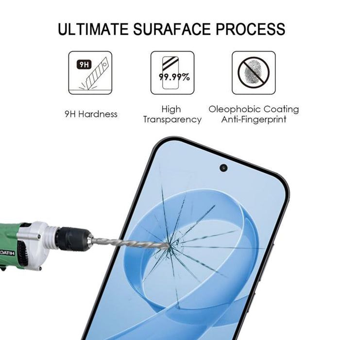 Protector de pantalla de vidrio templado ultrafino de 0,18 mm con adhesivo completo y cobertura total., For Redmi K90