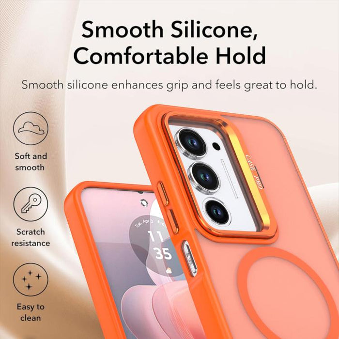 Funda para teléfono MagSafe con soporte para cámara, acabado mate de color brillante y tacto agradable., For Redmi 15 5G Global / 4G SEA 169.5mm, For Redmi A5 4G 171.7mm