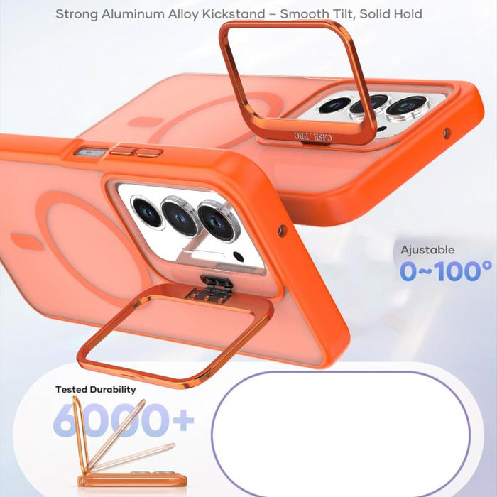 Funda para teléfono MagSafe con soporte para cámara, acabado mate de color brillante y tacto agradable., For Redmi 15 5G Global / 4G SEA 169.5mm, For Redmi A5 4G 171.7mm