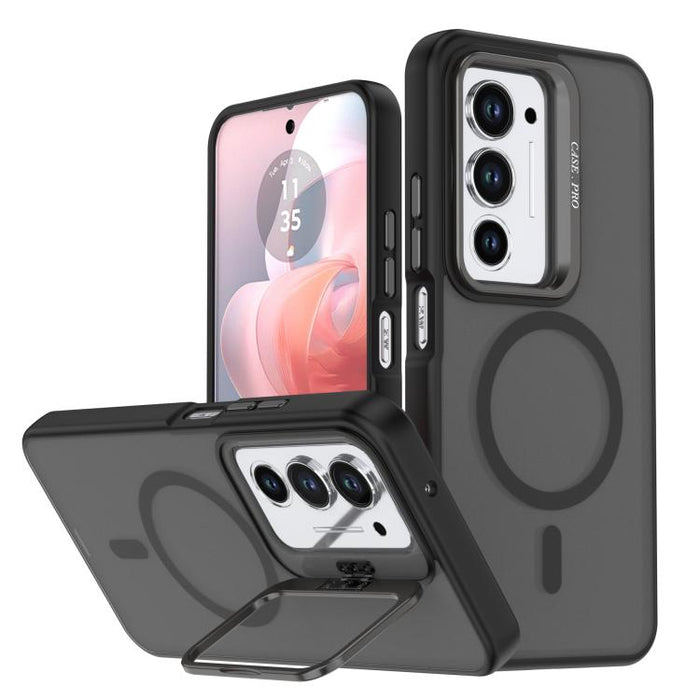 Funda para teléfono MagSafe con soporte para cámara, acabado mate de color brillante y tacto agradable., For Redmi 15 5G Global / 4G SEA 169.5mm, For Redmi A5 4G 171.7mm