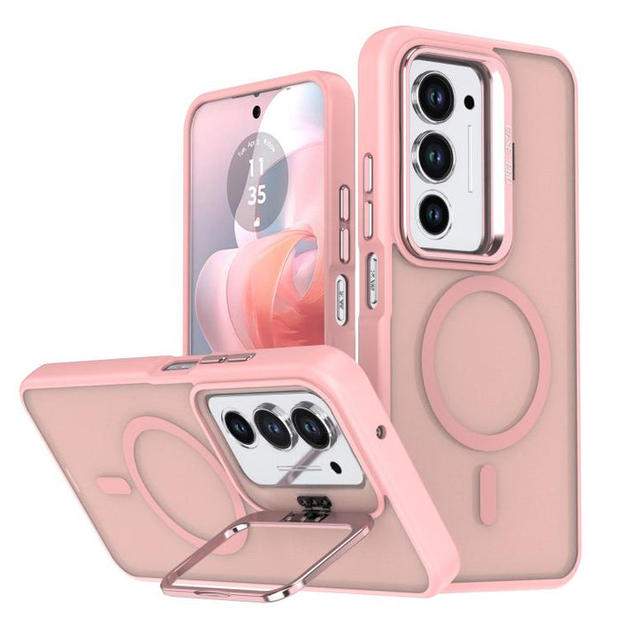 Funda para teléfono MagSafe con soporte para cámara, acabado mate de color brillante y tacto agradable., For Redmi 15 5G Global / 4G SEA 169.5mm, For Redmi A5 4G 171.7mm