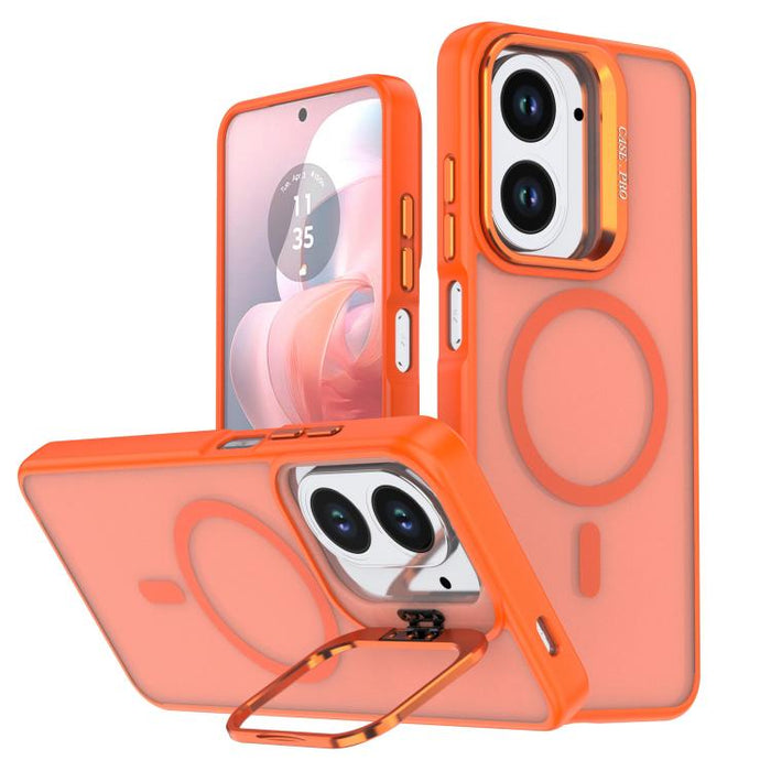 Funda para teléfono MagSafe con soporte para cámara, acabado mate de color brillante y tacto agradable., For Redmi 15 5G Global / 4G SEA 169.5mm, For Redmi A5 4G 171.7mm