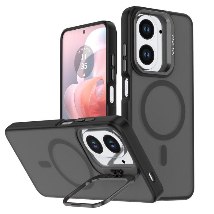 Funda para teléfono MagSafe con soporte para cámara, acabado mate de color brillante y tacto agradable., For Redmi 15 5G Global / 4G SEA 169.5mm, For Redmi A5 4G 171.7mm