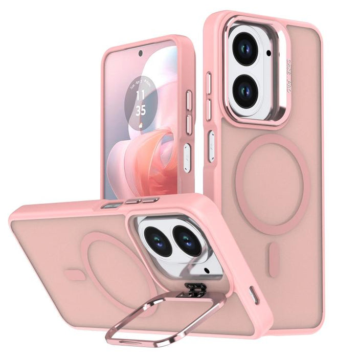 Funda para teléfono MagSafe con soporte para cámara, acabado mate de color brillante y tacto agradable., For Redmi 15 5G Global / 4G SEA 169.5mm, For Redmi A5 4G 171.7mm