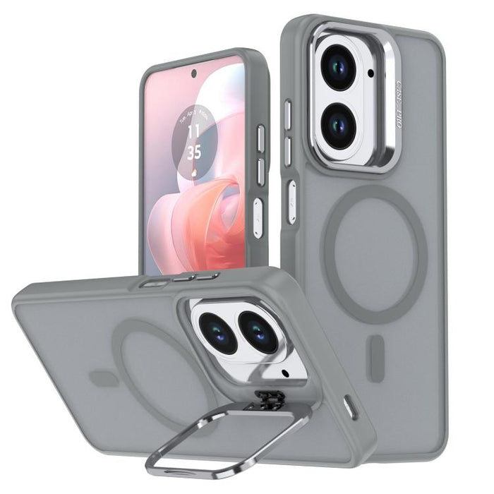 Funda para teléfono MagSafe con soporte para cámara, acabado mate de color brillante y tacto agradable., For Redmi 15 5G Global / 4G SEA 169.5mm, For Redmi A5 4G 171.7mm