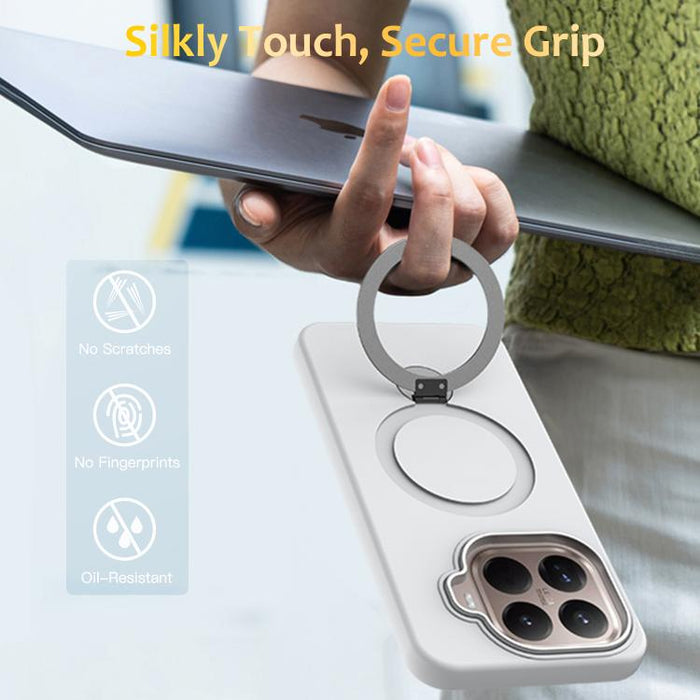 Funda híbrida de TPU y PC con soporte de anillo pivotante Gen1.5 para teléfono, For Xiaomi 15T Pro 5G, For Xiaomi 15T 5G