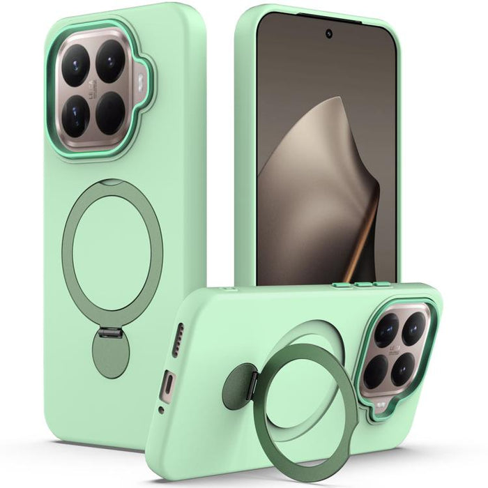 Funda híbrida de TPU y PC con soporte de anillo pivotante Gen1.5 para teléfono, For Xiaomi 15T Pro 5G, For Xiaomi 15T 5G