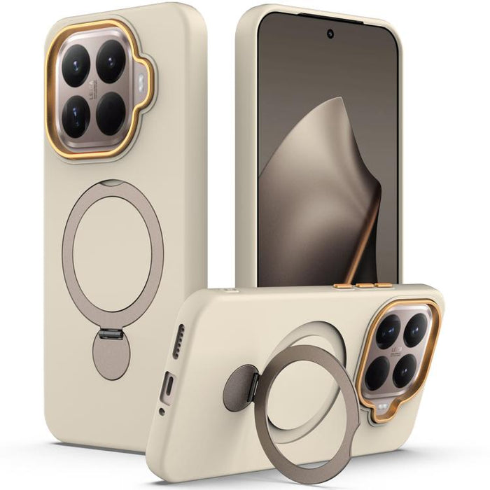 Funda híbrida de TPU y PC con soporte de anillo pivotante Gen1.5 para teléfono, For Xiaomi 15T Pro 5G, For Xiaomi 15T 5G