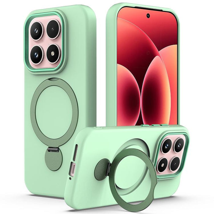 Funda híbrida de TPU y PC con soporte de anillo pivotante Gen1.5 para teléfono, For Xiaomi 15T Pro 5G, For Xiaomi 15T 5G