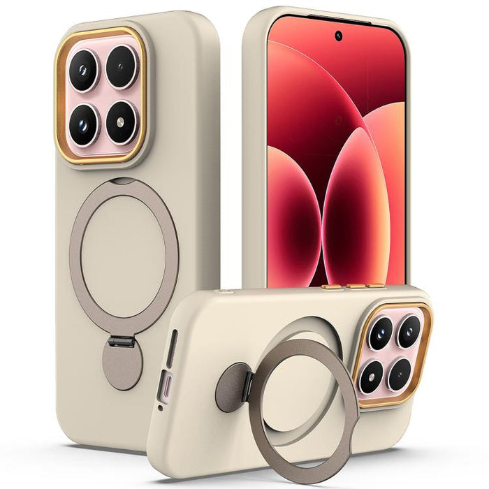 Funda híbrida de TPU y PC con soporte de anillo pivotante Gen1.5 para teléfono, For Xiaomi 15T Pro 5G, For Xiaomi 15T 5G