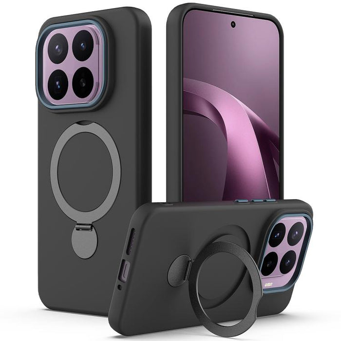 Funda híbrida de TPU y PC con soporte de anillo pivotante Gen1.5 para teléfono, For Xiaomi 15T Pro 5G, For Xiaomi 15T 5G