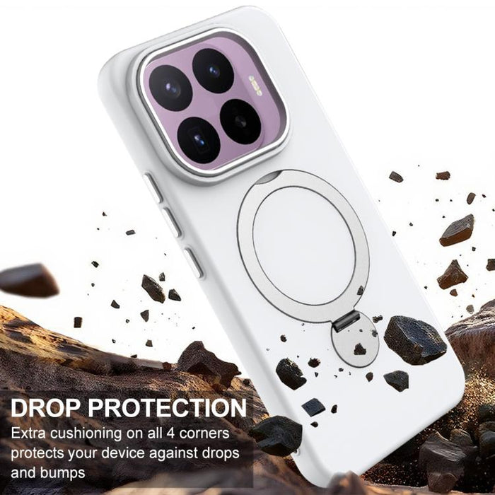 Funda híbrida de TPU y PC con soporte de anillo pivotante Gen1.5 para teléfono, For Xiaomi 15T Pro 5G, For Xiaomi 15T 5G