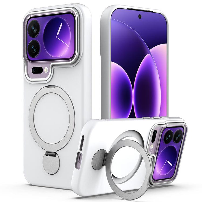 Funda híbrida de TPU y PC con soporte de anillo pivotante Gen1.5 para teléfono, For Xiaomi 15T Pro 5G, For Xiaomi 15T 5G