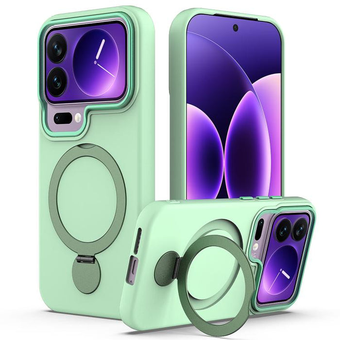 Funda híbrida de TPU y PC con soporte de anillo pivotante Gen1.5 para teléfono, For Xiaomi 15T Pro 5G, For Xiaomi 15T 5G