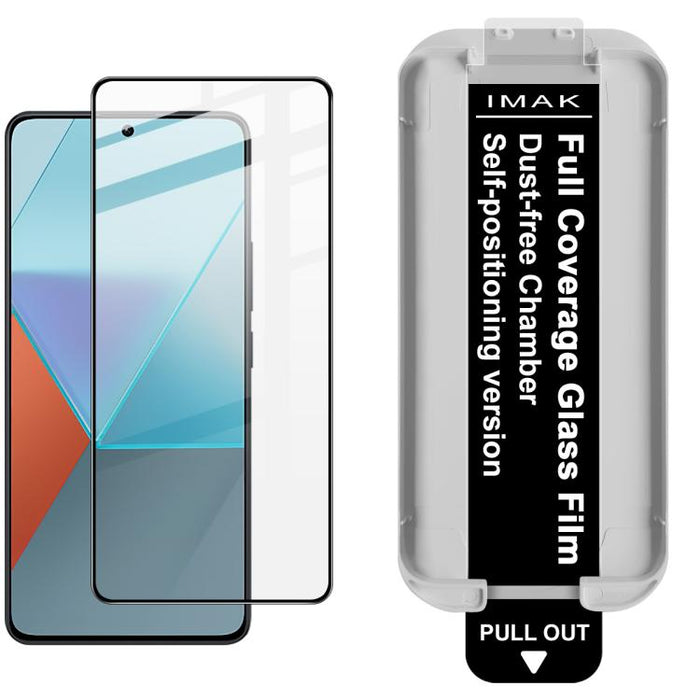 Imak Localizador de Cámaras Libre de Polvo, Película de Vidrio Templado de Cobertura Total, For Redmi K90 Max, For Redmi Turbo5 Max 5G, For Redmi Turbo5 5G / Poco X8 Pro 5G, For Redmi K90 Pro Max/POCO F8 Ultra, For Redmi K90/POCO F8 Pro 5G             ...