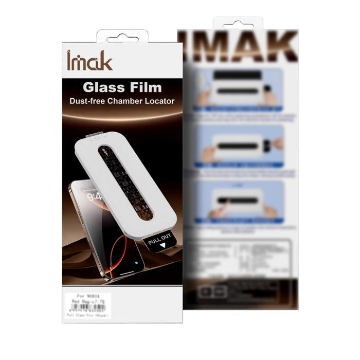 Imak Localizador de Cámaras Libre de Polvo, Película de Vidrio Templado de Cobertura Total, For Redmi K90 Max, For Redmi Turbo5 Max 5G, For Redmi Turbo5 5G / Poco X8 Pro 5G, For Redmi K90 Pro Max/POCO F8 Ultra, For Redmi K90/POCO F8 Pro 5G             ...