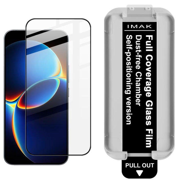 Imak Localizador de Cámaras Libre de Polvo, Película de Vidrio Templado de Cobertura Total, For Redmi K90 Max, For Redmi Turbo5 Max 5G, For Redmi Turbo5 5G / Poco X8 Pro 5G, For Redmi K90 Pro Max/POCO F8 Ultra, For Redmi K90/POCO F8 Pro 5G             ...