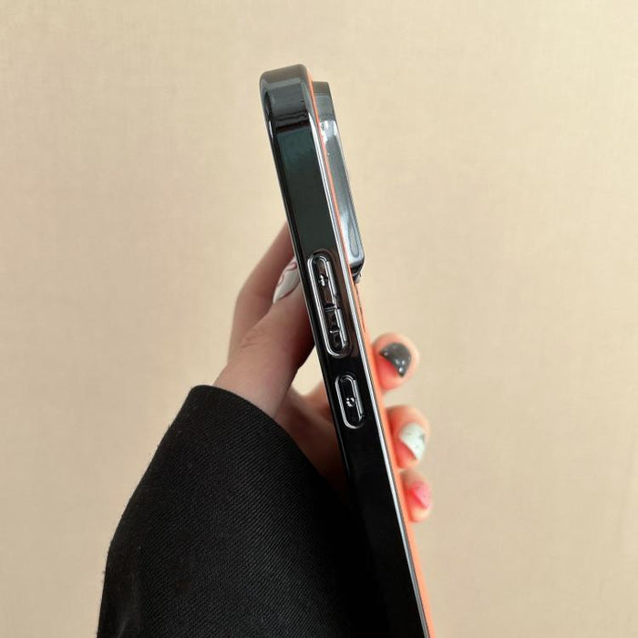 Funda con textura de cuero vegano tejido en dos ejes y acabado galvanizado., For Xiaomi 17 Pro Max