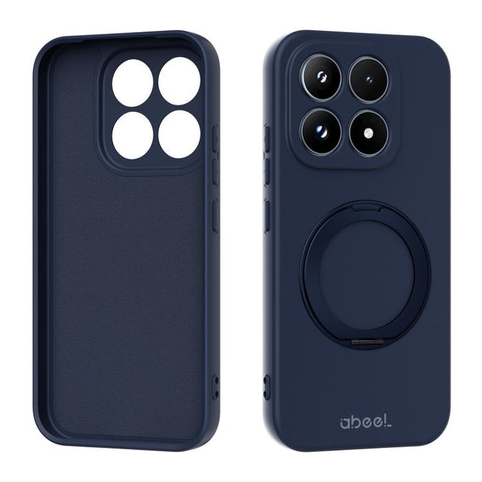 Funda magnética de silicona líquida ABEEL, agradable al tacto, con soporte., For Xiaomi 17T Pro 5G, For Xiaomi 17T 5G, For Xiaomi 17 Ultra, For Xiaomi 17 Pro Max, For Xiaomi 17 Pro, For Xiaomi 17