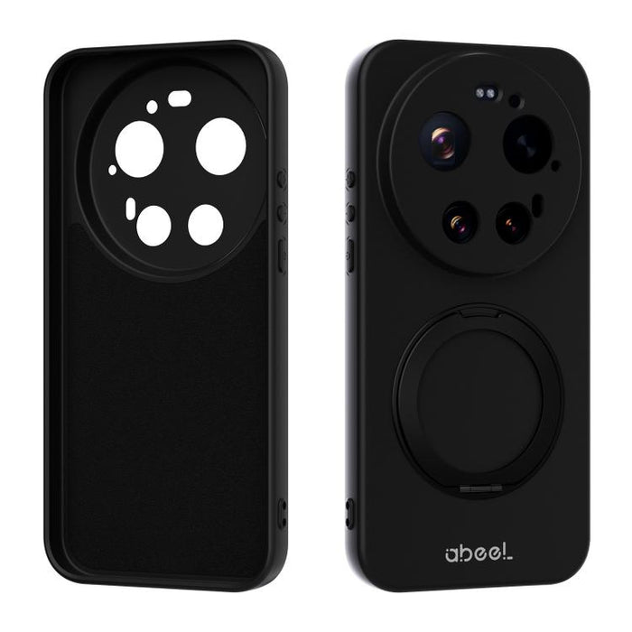 Funda magnética de silicona líquida ABEEL, agradable al tacto, con soporte., For Xiaomi 17T Pro 5G, For Xiaomi 17T 5G, For Xiaomi 17 Ultra, For Xiaomi 17 Pro Max, For Xiaomi 17 Pro, For Xiaomi 17