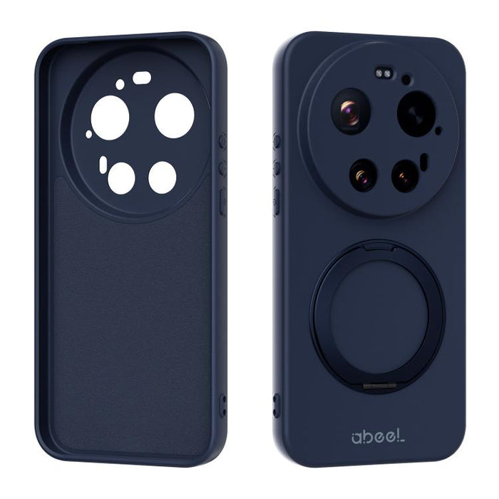 Funda magnética de silicona líquida ABEEL, agradable al tacto, con soporte., For Xiaomi 17T Pro 5G, For Xiaomi 17T 5G, For Xiaomi 17 Ultra, For Xiaomi 17 Pro Max, For Xiaomi 17 Pro, For Xiaomi 17