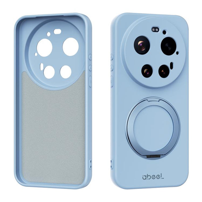 Funda magnética de silicona líquida ABEEL, agradable al tacto, con soporte., For Xiaomi 17T Pro 5G, For Xiaomi 17T 5G, For Xiaomi 17 Ultra, For Xiaomi 17 Pro Max, For Xiaomi 17 Pro, For Xiaomi 17