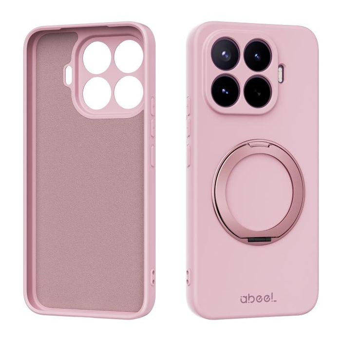 Funda magnética de silicona líquida ABEEL, agradable al tacto, con soporte., For Xiaomi 17T Pro 5G, For Xiaomi 17T 5G, For Xiaomi 17 Ultra, For Xiaomi 17 Pro Max, For Xiaomi 17 Pro, For Xiaomi 17