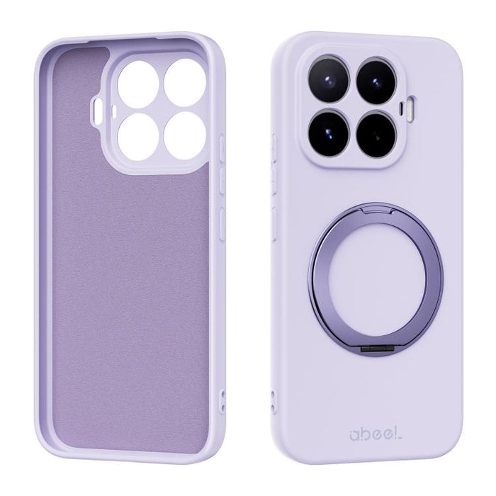 Funda magnética de silicona líquida ABEEL, agradable al tacto, con soporte., For Xiaomi 17T Pro 5G, For Xiaomi 17T 5G, For Xiaomi 17 Ultra, For Xiaomi 17 Pro Max, For Xiaomi 17 Pro, For Xiaomi 17