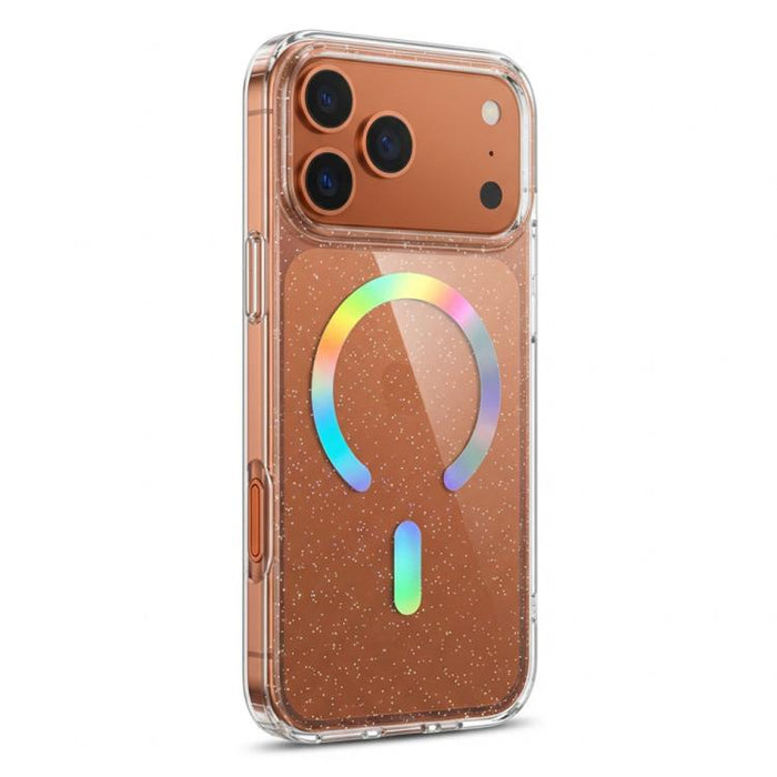 Funda magnética de TPU con purpurina para teléfono, For iPhone 17 Pro Max, For iPhone 17 Pro