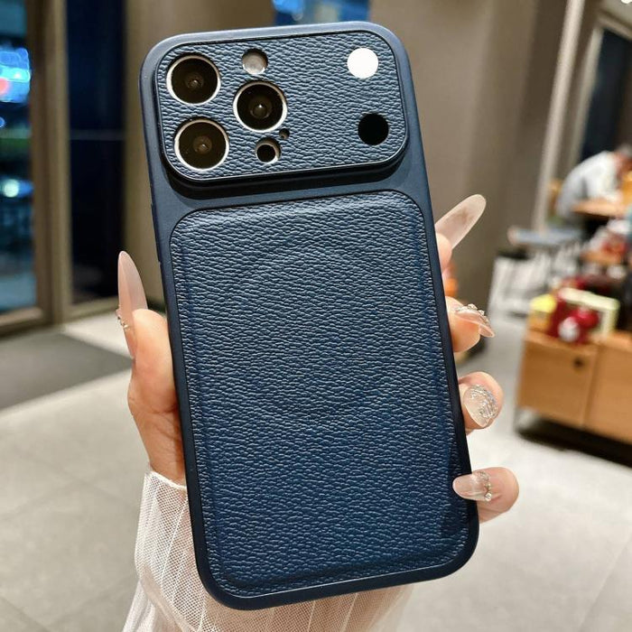 Se transforma en una funda magnética para teléfono con textura de lichi y ventana grande de 17 pulgadas., For iPhone 17 Pro Max, For iPhone 17 Pro, For iPhone 17, For iPhone 16 Pro Max, For iPhone 16 Pro, For iPhone 16 Plus, For iPhone 16              ...
