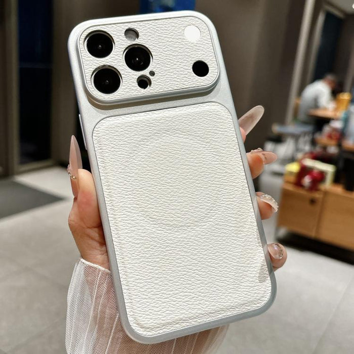Se transforma en una funda magnética para teléfono con textura de lichi y ventana grande de 17 pulgadas., For iPhone 17 Pro Max, For iPhone 17 Pro, For iPhone 17, For iPhone 16 Pro Max, For iPhone 16 Pro, For iPhone 16 Plus, For iPhone 16              ...