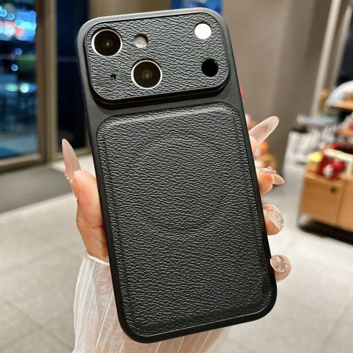 Se transforma en una funda magnética para teléfono con textura de lichi y ventana grande de 17 pulgadas., For iPhone 17 Pro Max, For iPhone 17 Pro, For iPhone 17, For iPhone 16 Pro Max, For iPhone 16 Pro, For iPhone 16 Plus, For iPhone 16              ...