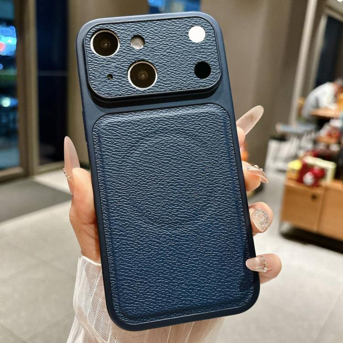 Se transforma en una funda magnética para teléfono con textura de lichi y ventana grande de 17 pulgadas., For iPhone 17 Pro Max, For iPhone 17 Pro, For iPhone 17, For iPhone 16 Pro Max, For iPhone 16 Pro, For iPhone 16 Plus, For iPhone 16              ...