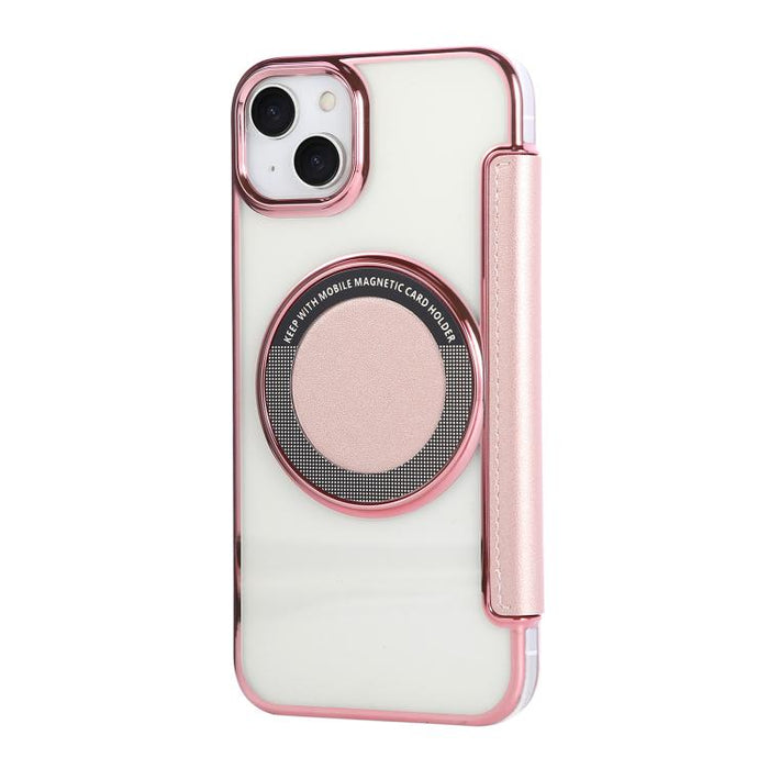 Funda para teléfono de piel vegana con revestimiento magnético ultrafino, For iPhone 14 / 13, For iPhone 14 Pro, For iPhone 14 Pro Max, For iPhone 13 Pro Max, For iPhone 13 Pro, For iPhone 12 / 12 Pro, For iPhone 12 Pro Max