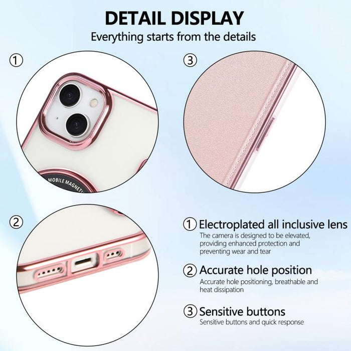 Funda para teléfono de piel vegana con revestimiento magnético ultrafino, For iPhone 14 / 13, For iPhone 14 Pro, For iPhone 14 Pro Max, For iPhone 13 Pro Max, For iPhone 13 Pro, For iPhone 12 / 12 Pro, For iPhone 12 Pro Max