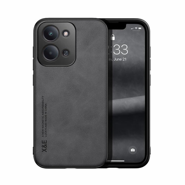 Funda trasera de cuero magnético con tacto de piel para teléfono, For Redmi Turbo 5 Max 5G / Poco X8 Pro Max 5G, For Redmi Turbo 5 5G / Poco X8 Pro 5G, For Redmi Note 15 Pro+ 5G 163.3mm / Poco M8 Pro 5G, For Redmi Note 15 4G / 5G Global 164mm / Poco M8...